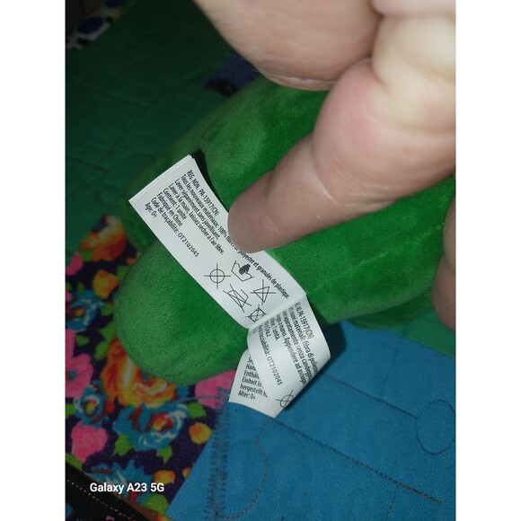 Toikido Among Us Green 8" Plush Red Beanie Hat Official - Picture 4 of 5